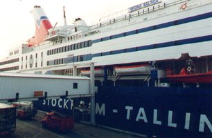 Boarding Tallink