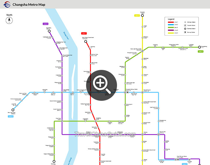 Changsha Subway Map
